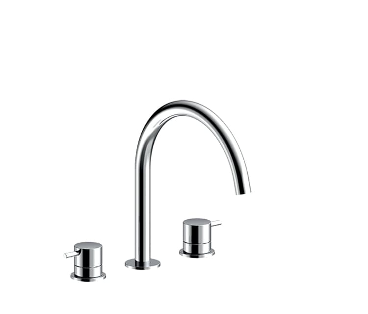serie antes - miscelatore lavabo 3 fori