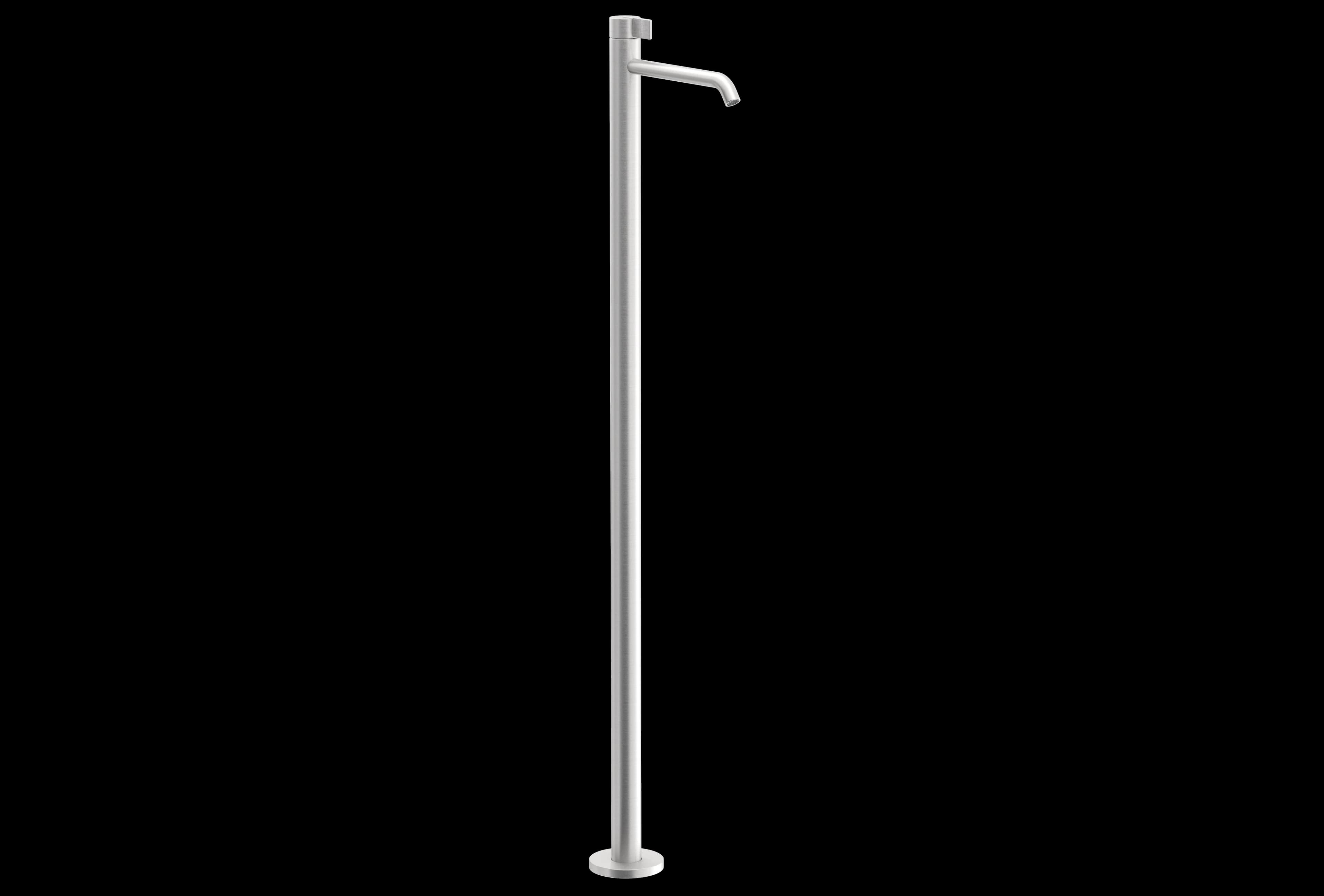 Line Series - free-standing single lever washbasin mixer - AISI 316 