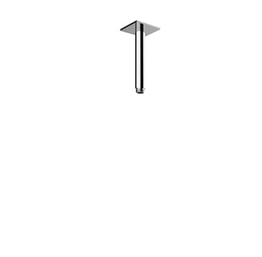 round arm with square rosette L150