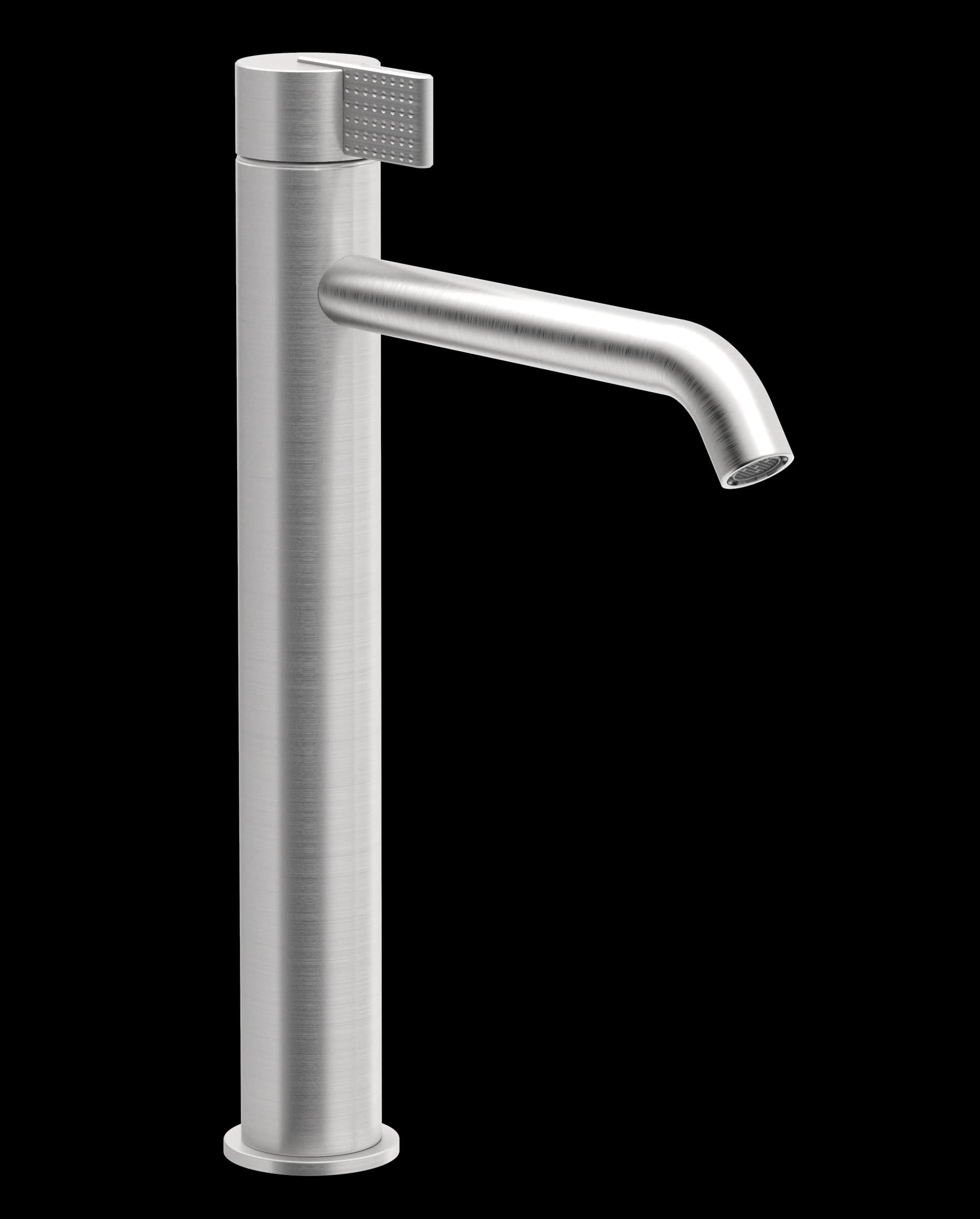 Dots Series - Tall version single-lever washbasin mixer - AISI 316