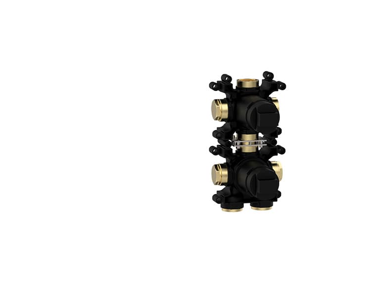 2-way thermostat  concealed module - vertical