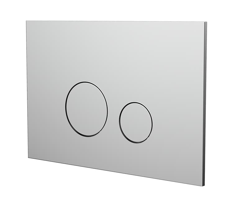 WC Plate with Round Buttons 