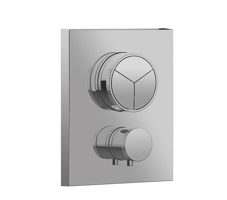Estetica push rettangolare 3 vie