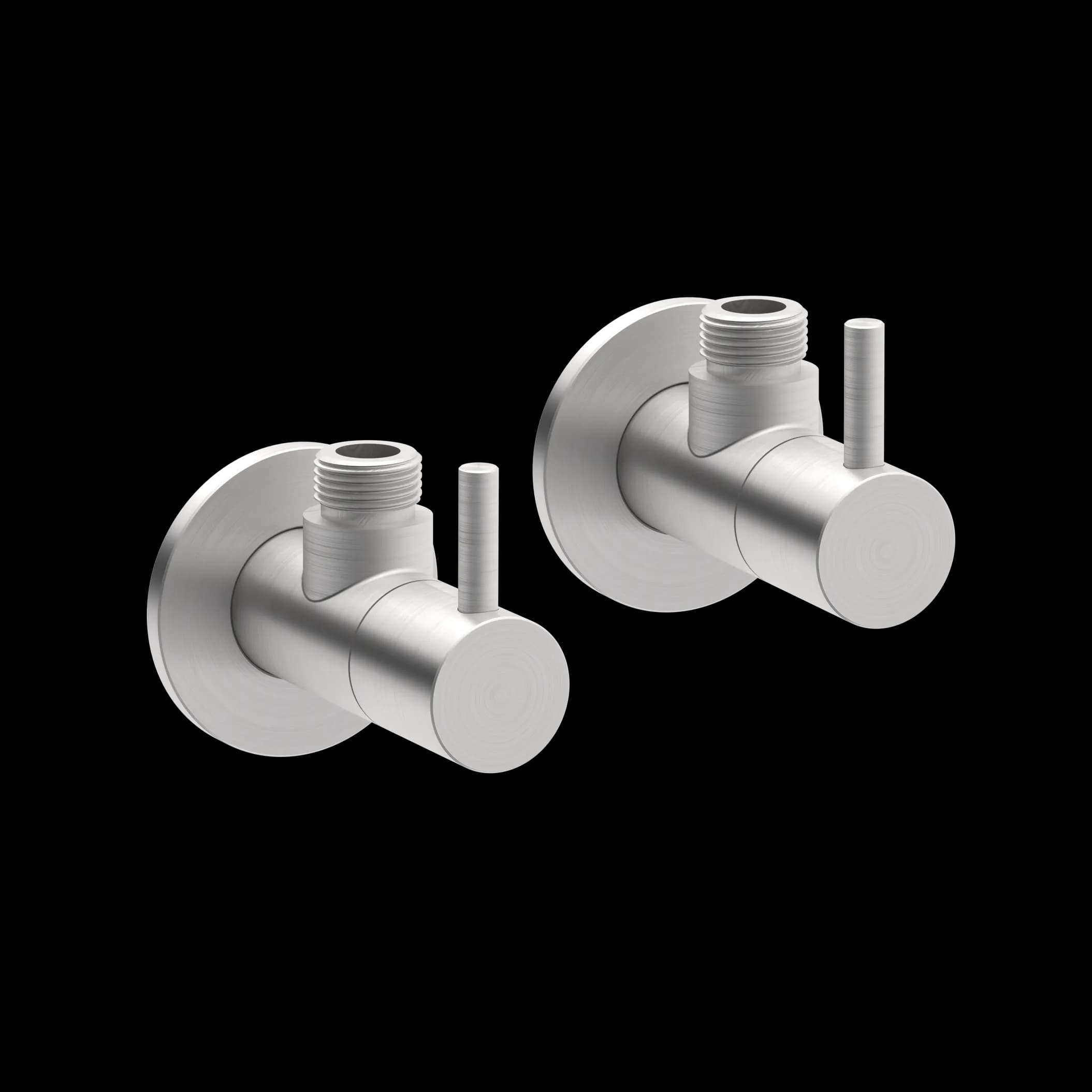 Under-basin stopcock with filter – AISI 316