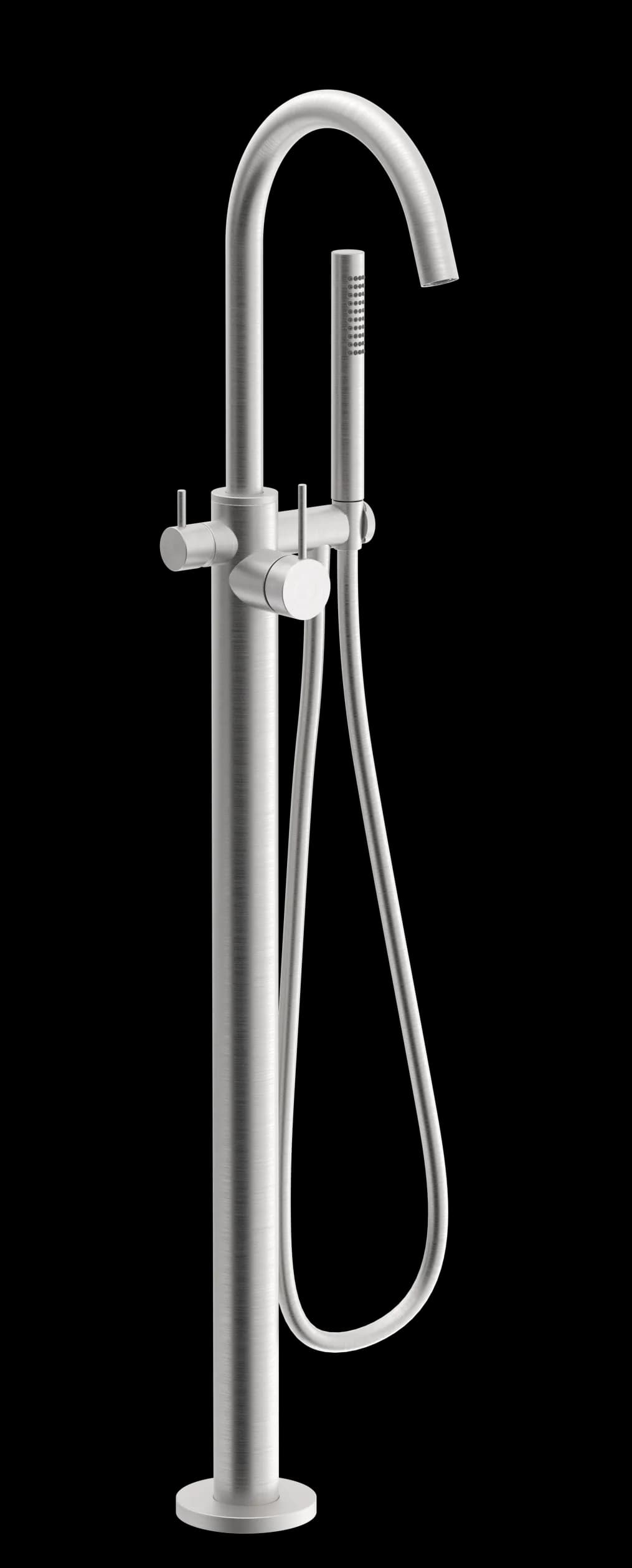 Still Series - Free-standing bathtub mixer with 2 independent ways - AISI 316 