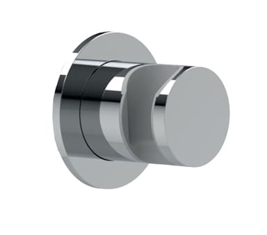 MODULAR WATER OUTLET WITH ROUND ROSETTE