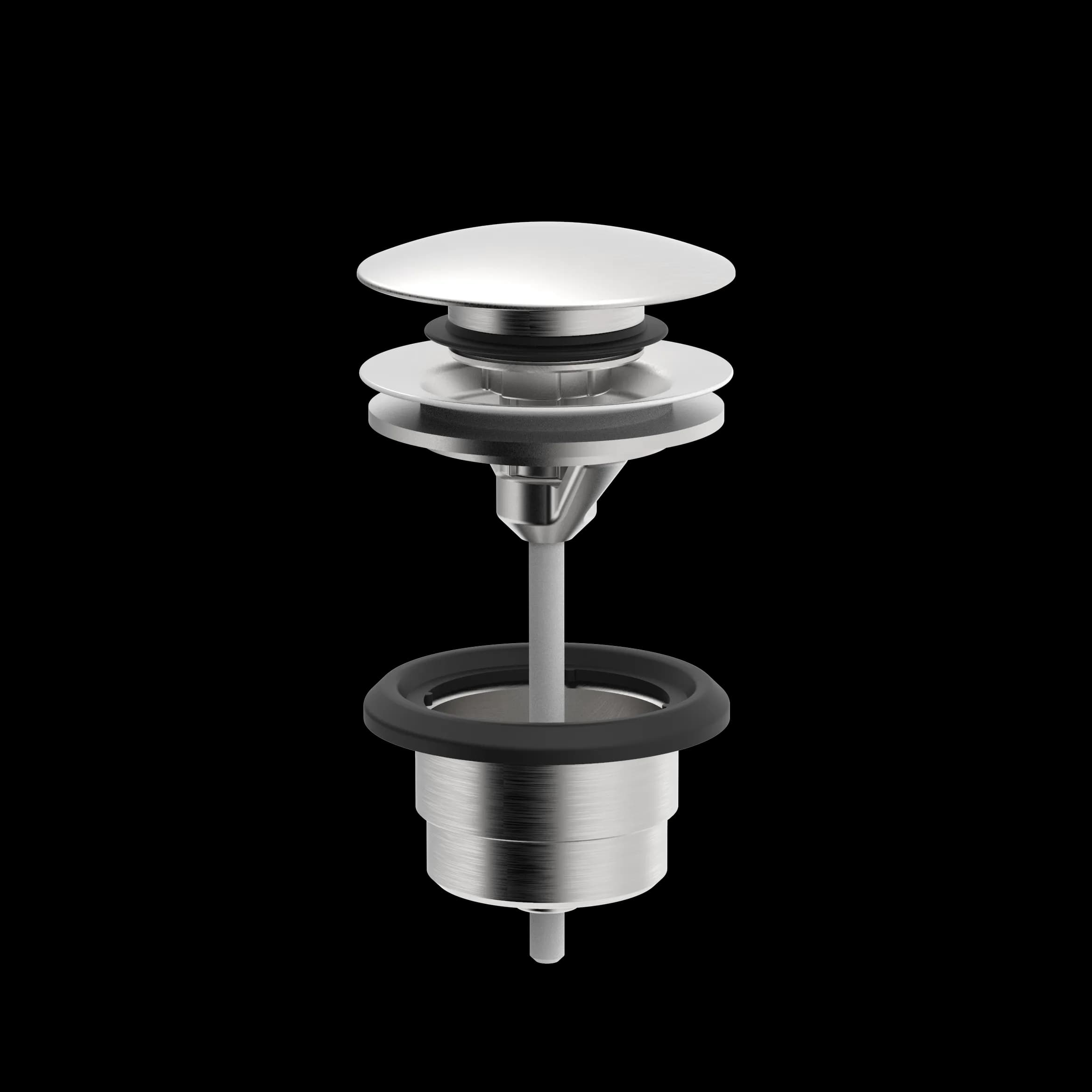 Push drain for basin – AISI 316