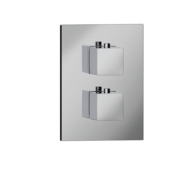 Estetica termostatica rettangolare 1 via
