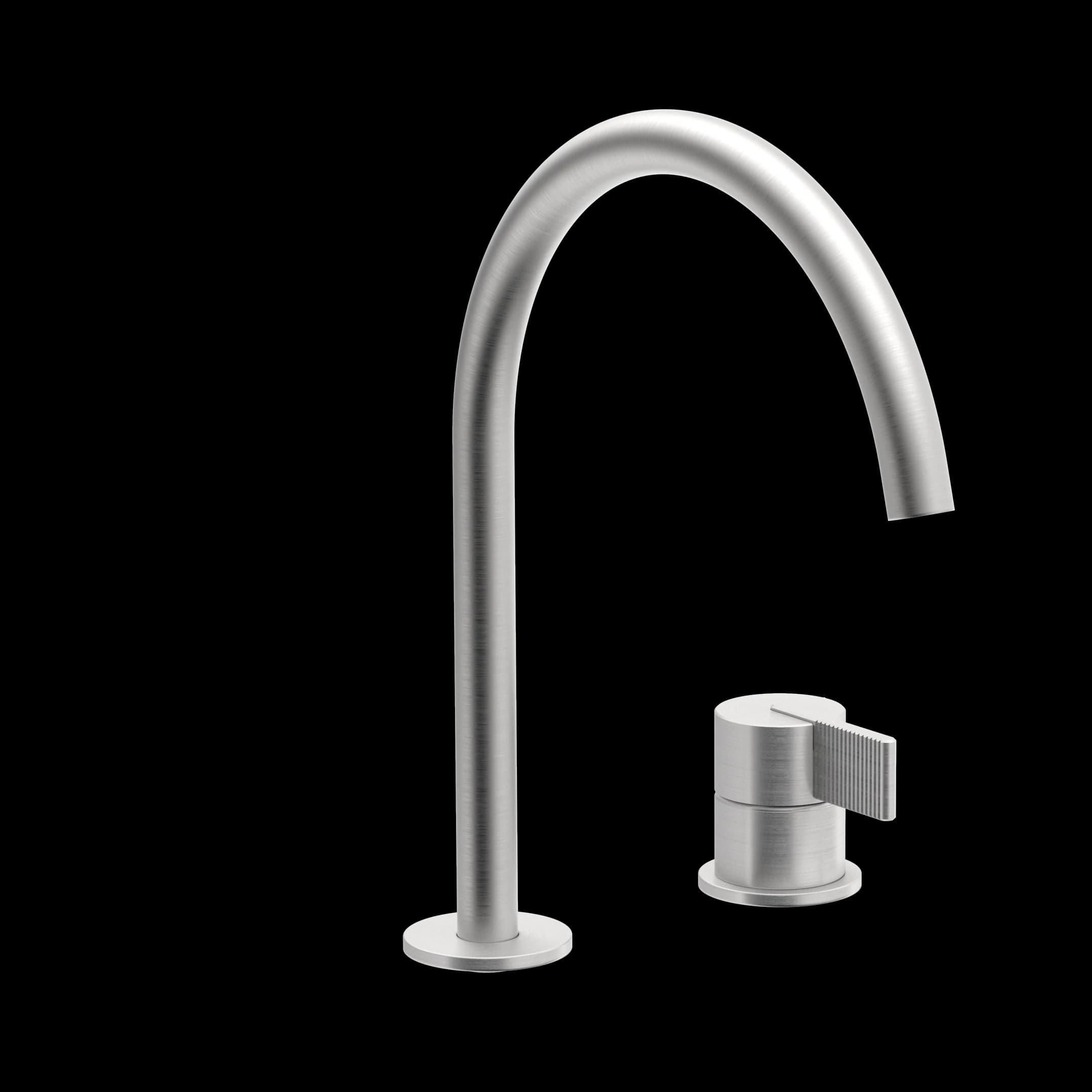 Line Series - 2-hole washbasin mixer - AISI 316