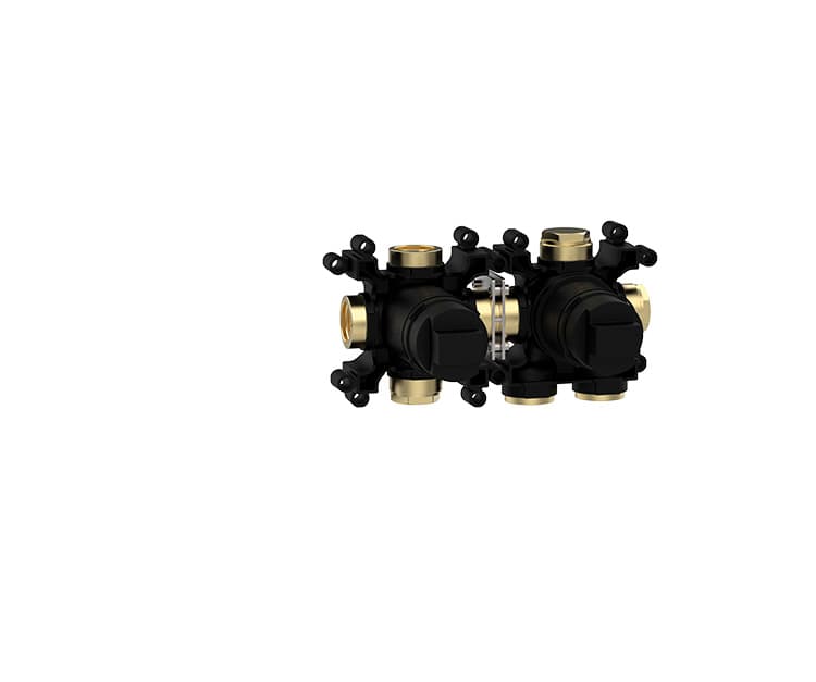 2-way thermostat concealed module