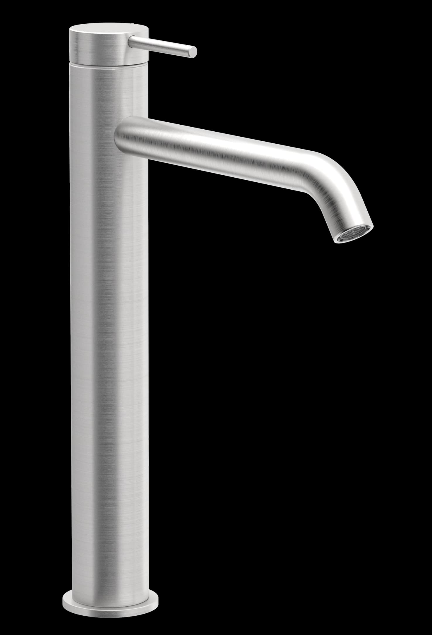 Still Series – Tall single-lever washbasin mixer – AISI 316