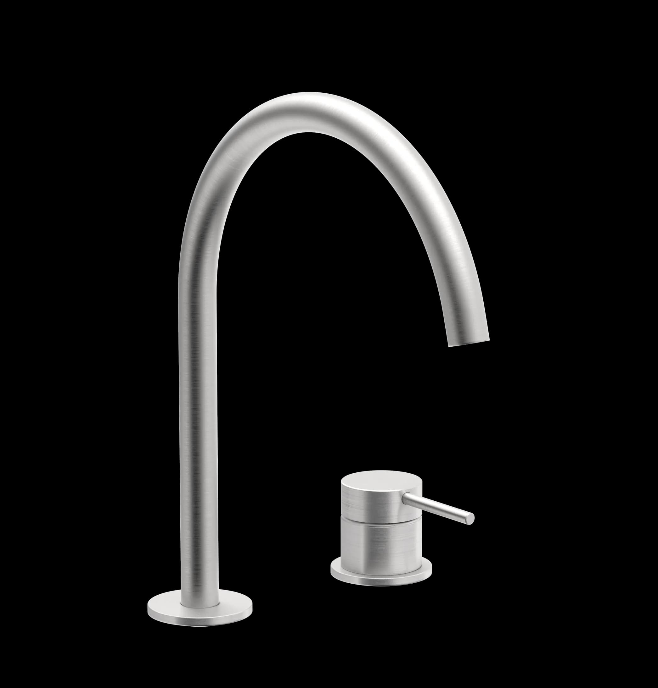 Still Series - 2-hole washbasin mixer - AISI 316 