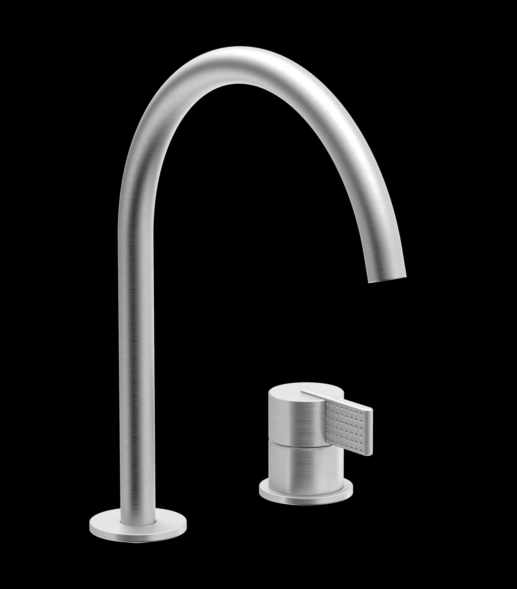 Line Dots - 2-hole washbasin mixer - AISI 316 