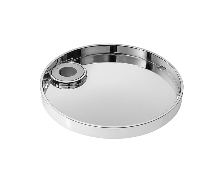 Soap holder for sliding rail