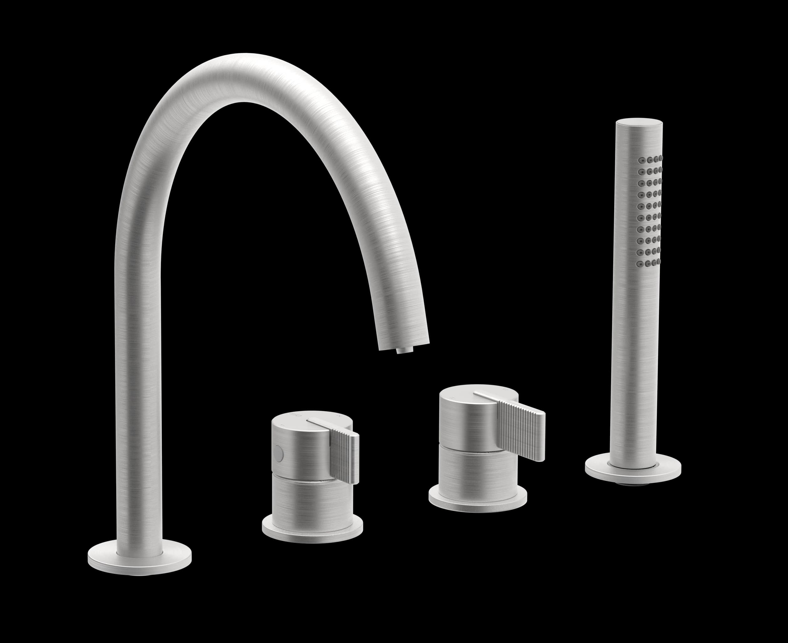 Line Series - deck mounted bath mixer - AISI 316 